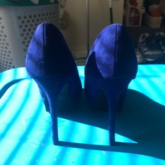 Candies Blue heels - Picture 3 of 3